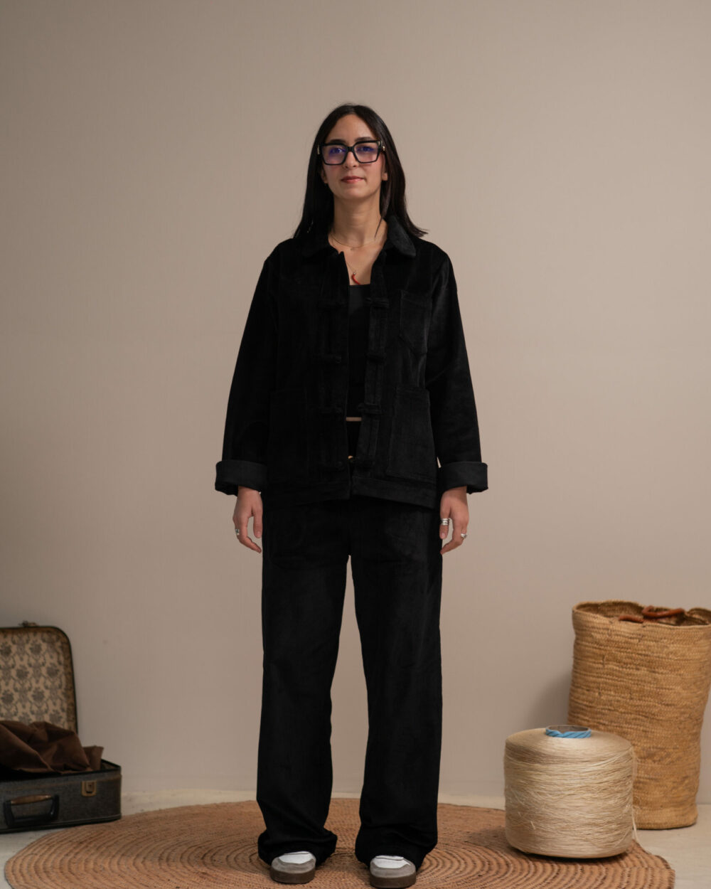 Dengri Velours Femme