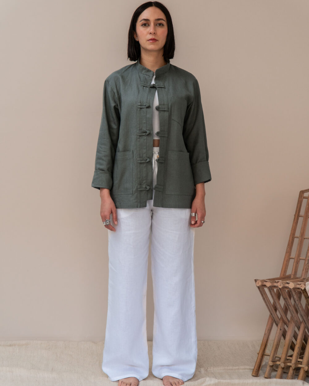 Veste Dengri 100% Lin Femme