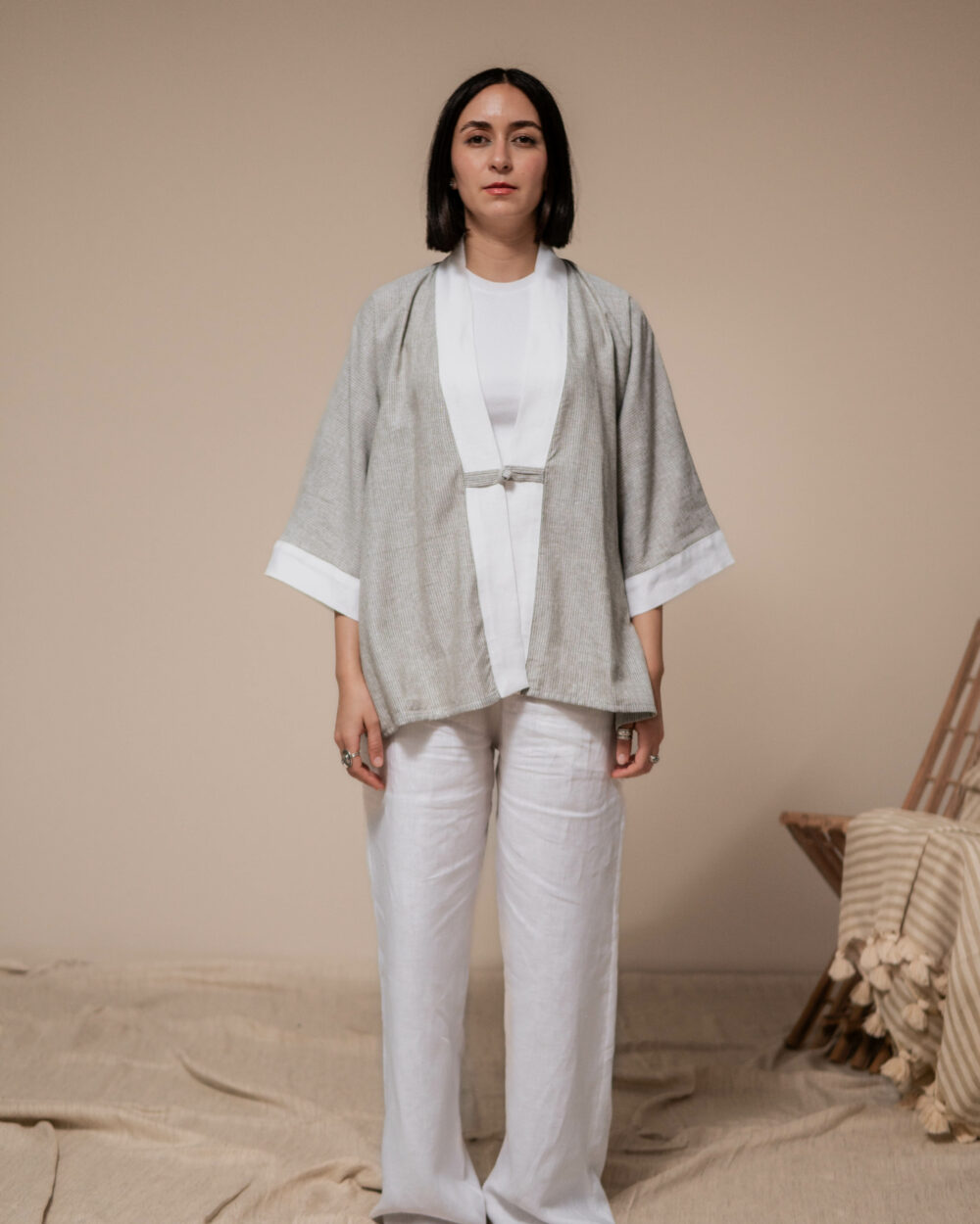 Set Salerno 100 % Lin Femme