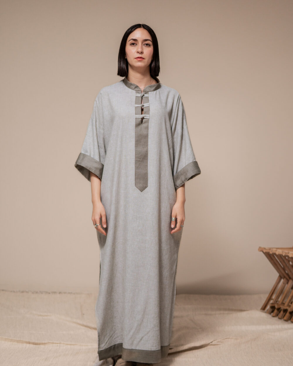 Robe Femme 100% Lin en Vert