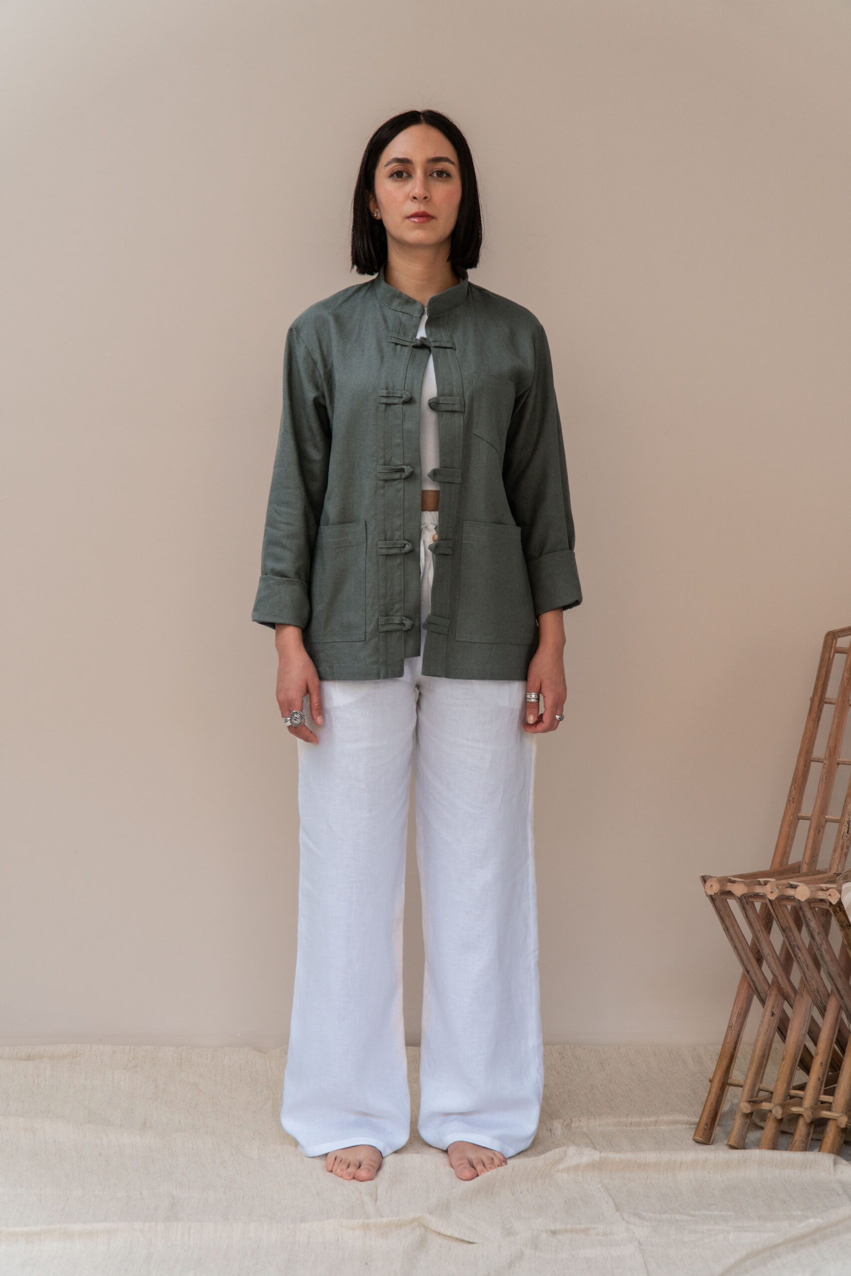 Veste Dengri 100% Lin Femme