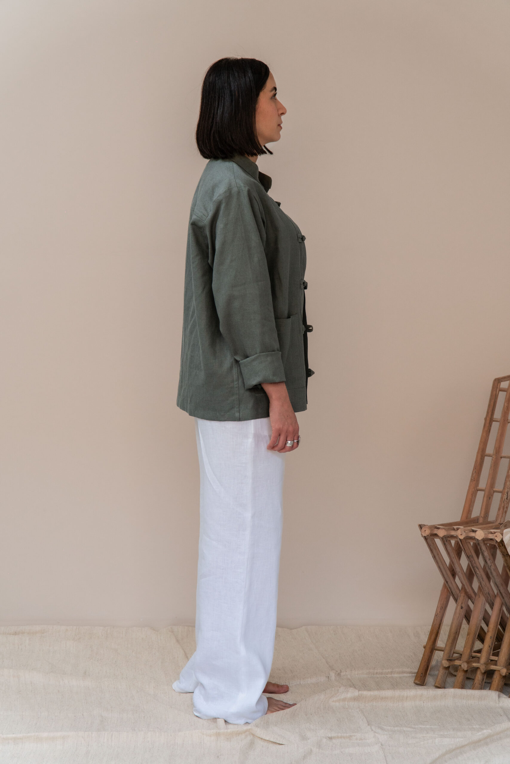 Veste Dengri 100% Lin Femme – Image 2