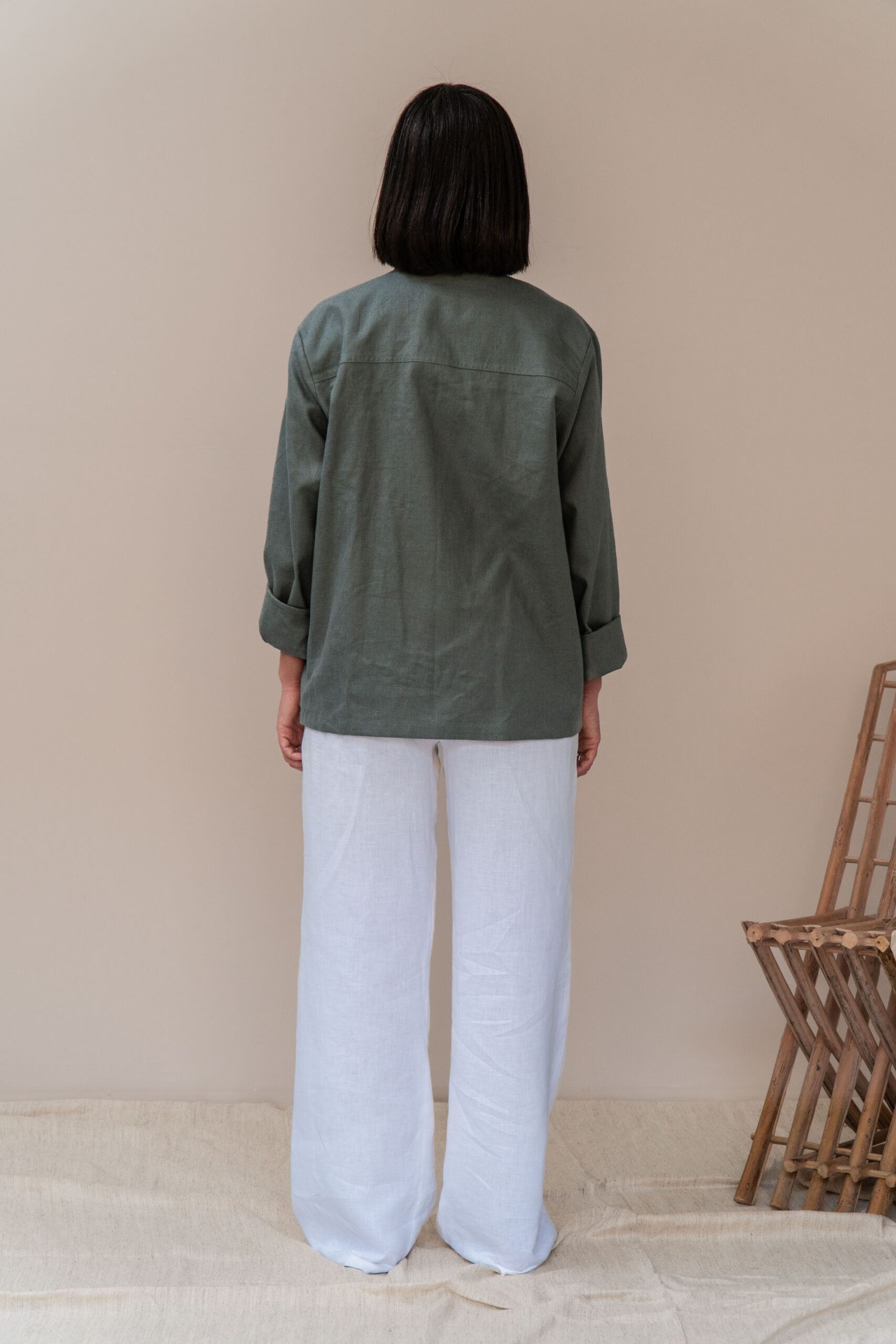 Veste Dengri 100% Lin Femme – Image 3