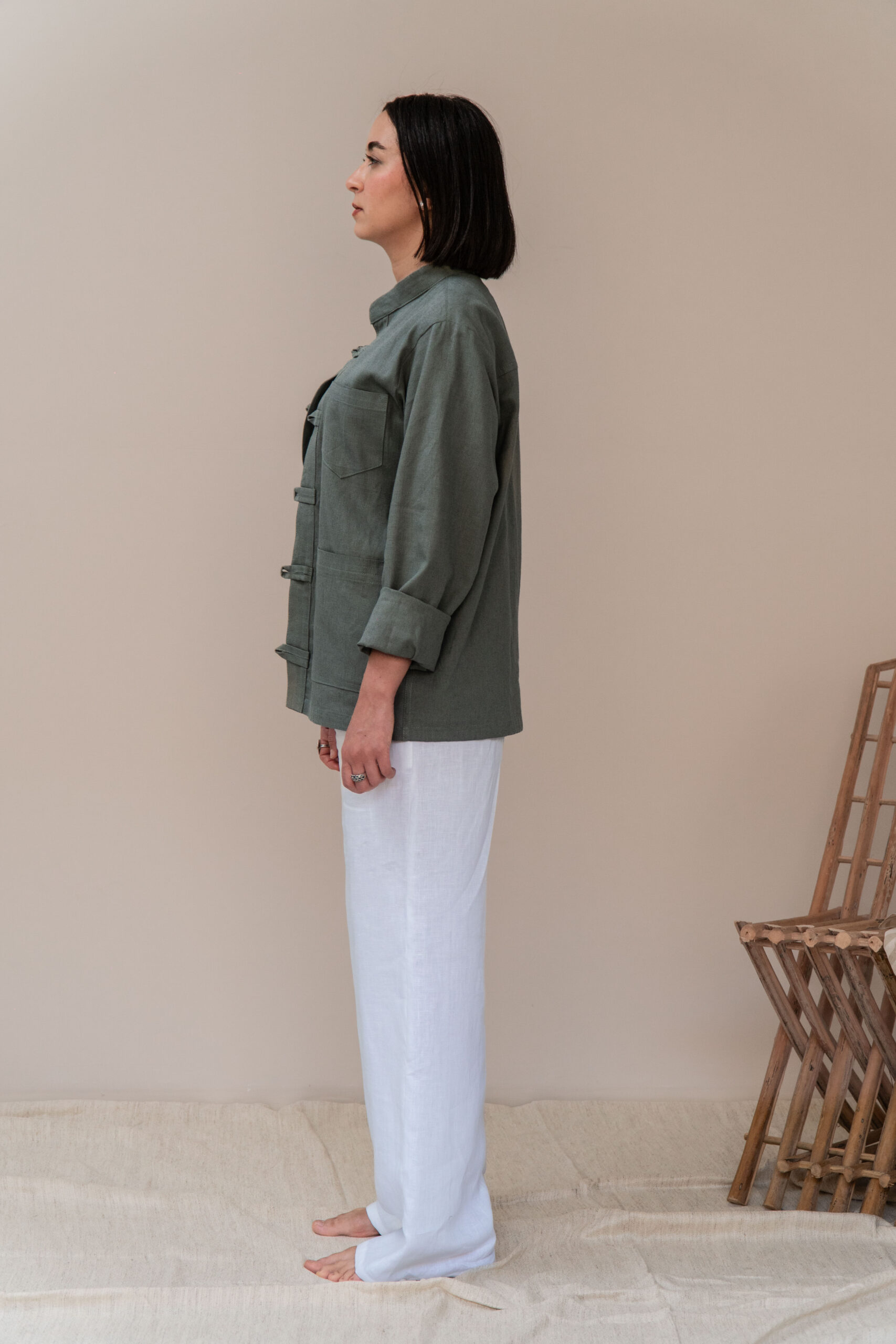 Veste Dengri 100% Lin Femme – Image 4