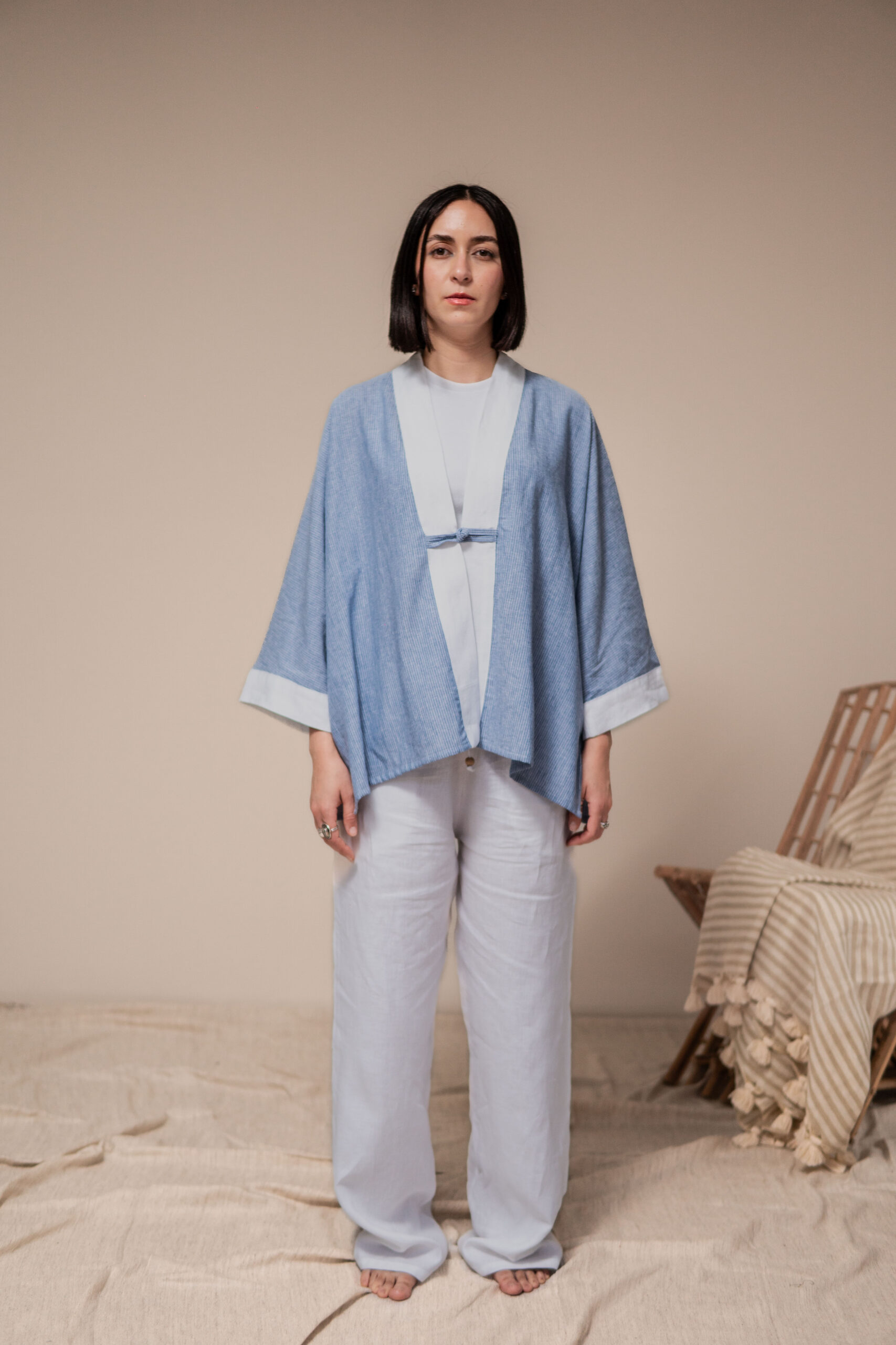 Set Salerno 100% Lin Femme