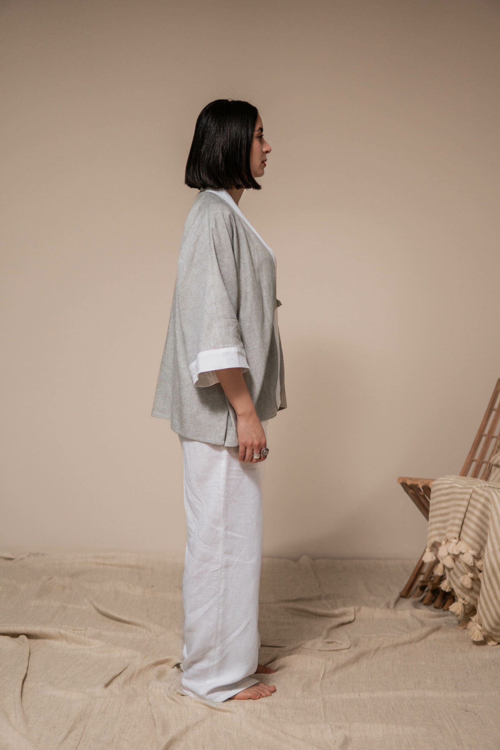 Set Salerno 100 % Lin Femme – Image 2