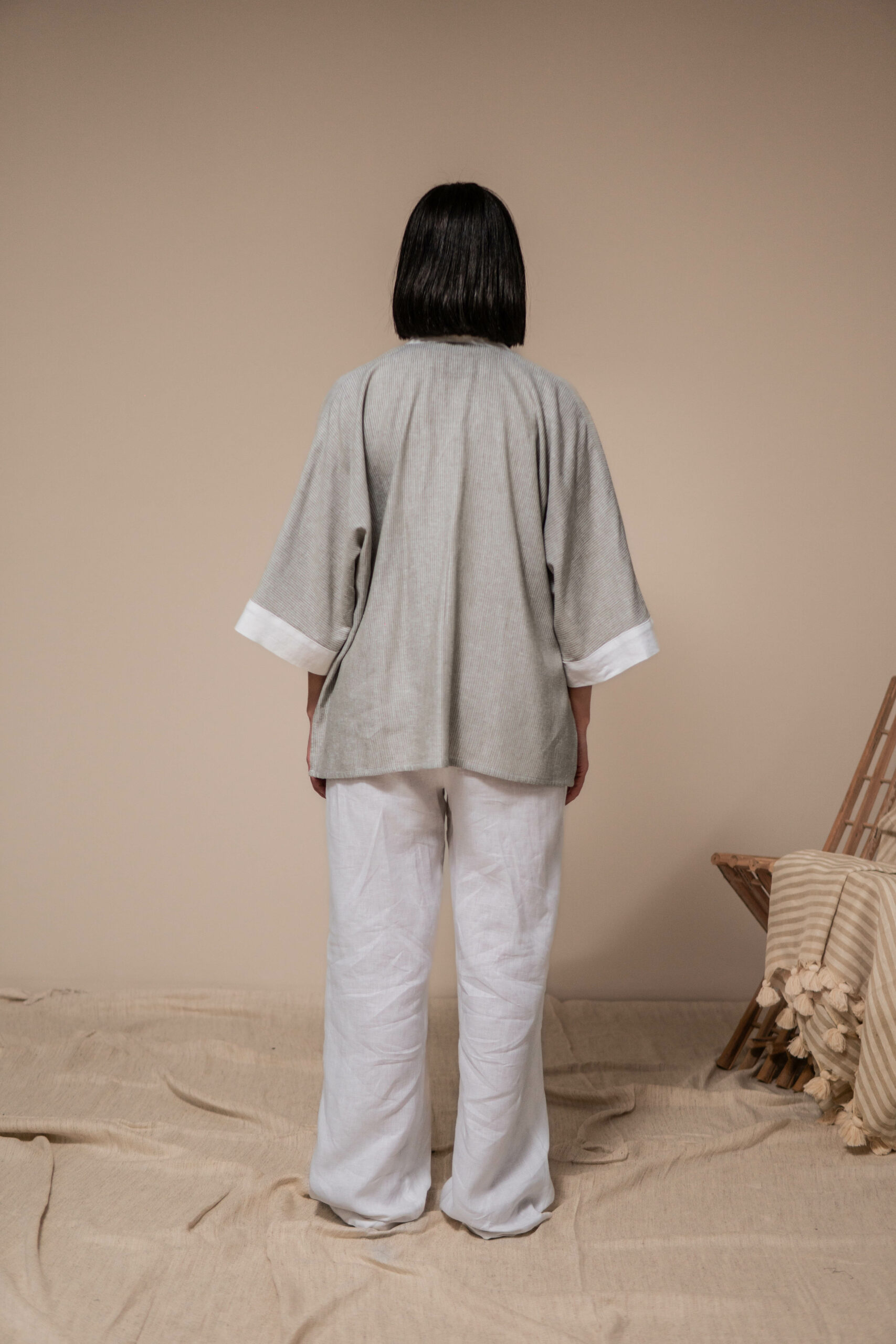 Set Salerno 100 % Lin Femme – Image 3