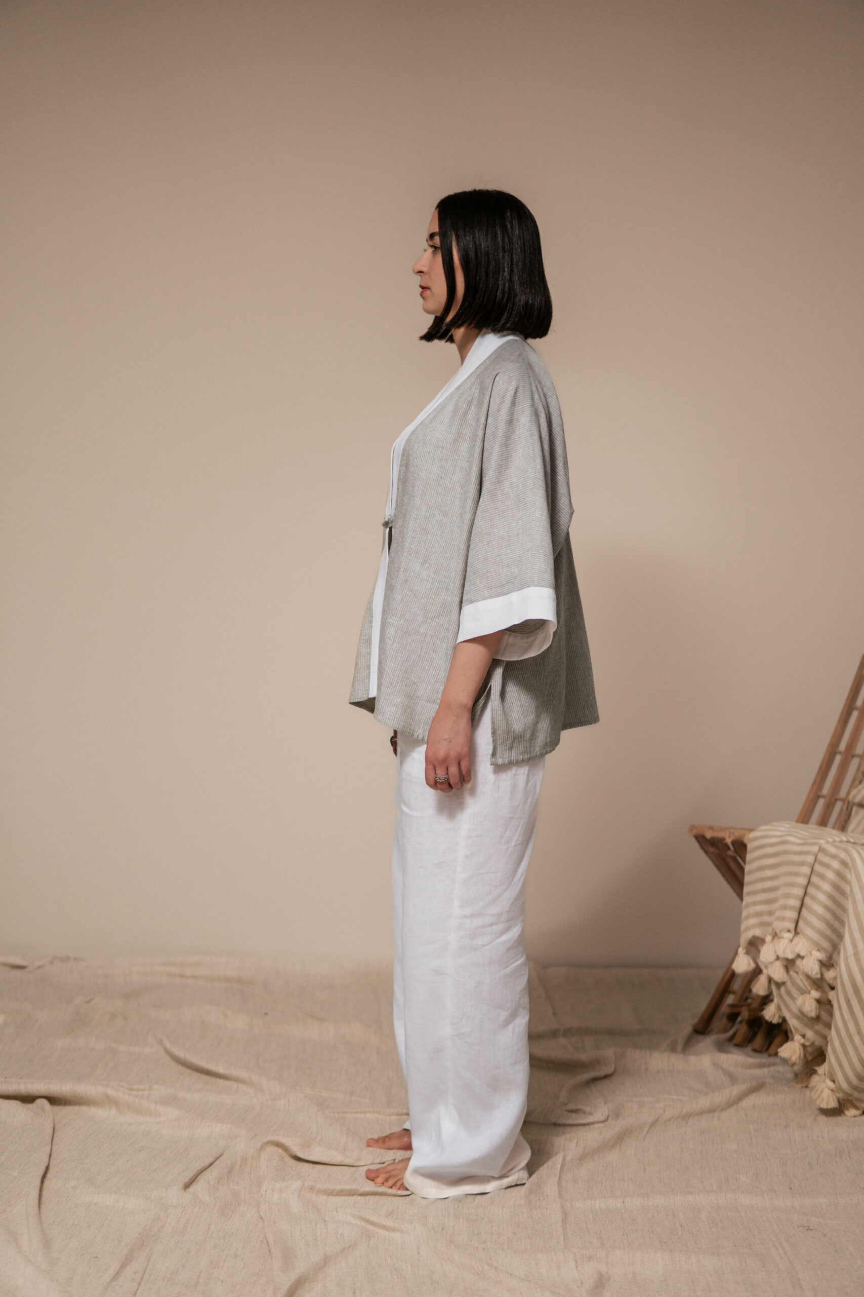 Set Salerno 100 % Lin Femme – Image 4