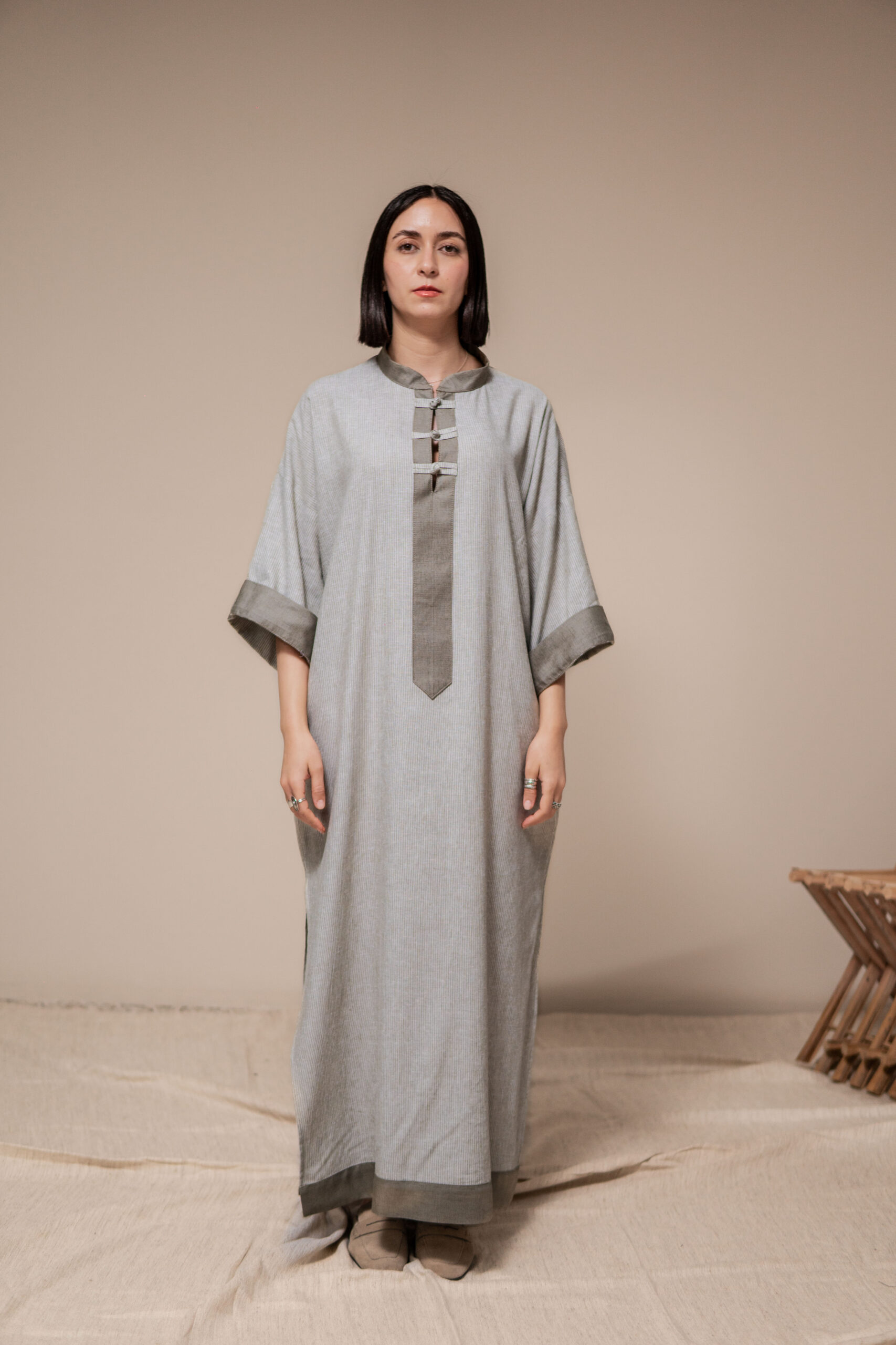 Robe Femme 100% Lin en Vert